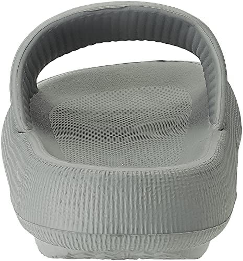 Joomra Pillow Slippers for Women and Men Non Slip Quick Drying Shower Slides Bathroom Sandals | Ultra Cushion | Thick Sole