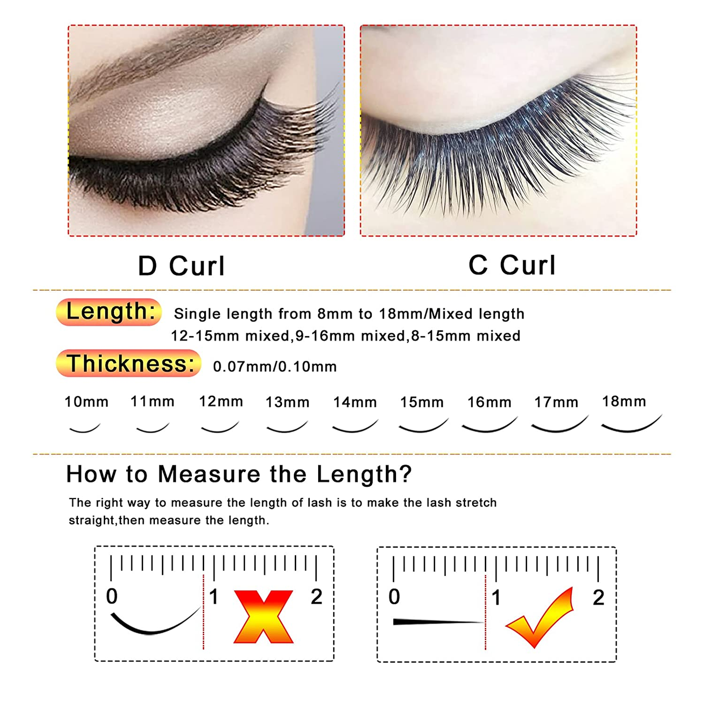 Premade Fans Volume Eyelash Extensions 3D|4D|5D|6D 0.07/0.10Mm Curl C/D 8Mm~18Mm 7D 0.07 C 15Mm Short Stem Russian Premade Lash Extension Fans (7D 0.07 C 15Mm)