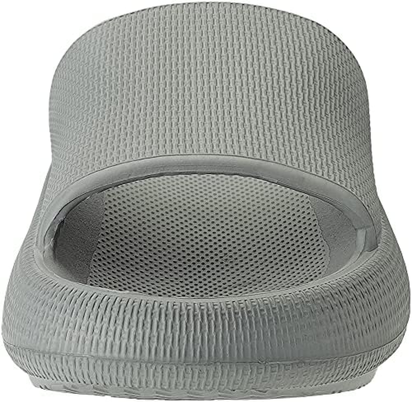 Joomra Pillow Slippers for Women and Men Non Slip Quick Drying Shower Slides Bathroom Sandals | Ultra Cushion | Thick Sole