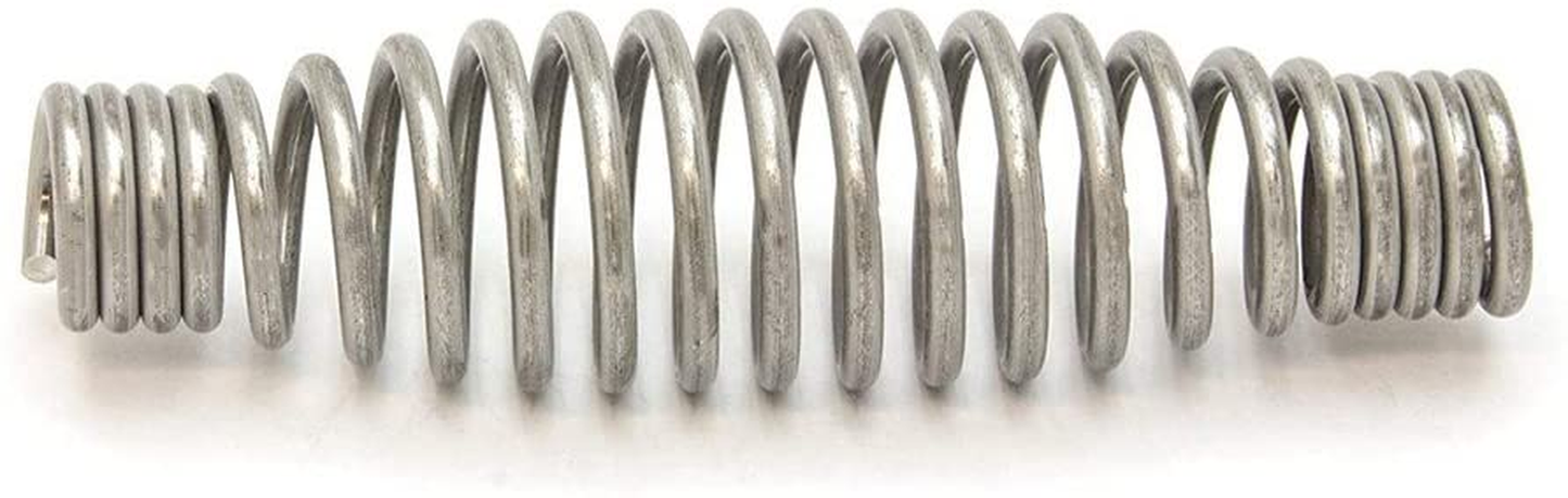 Gourd Stainless Steel Spring Handle - Barbecue Smoker, Grill, Stove, Pit Accessories (6" Long, 3/4" Bore Diameter)