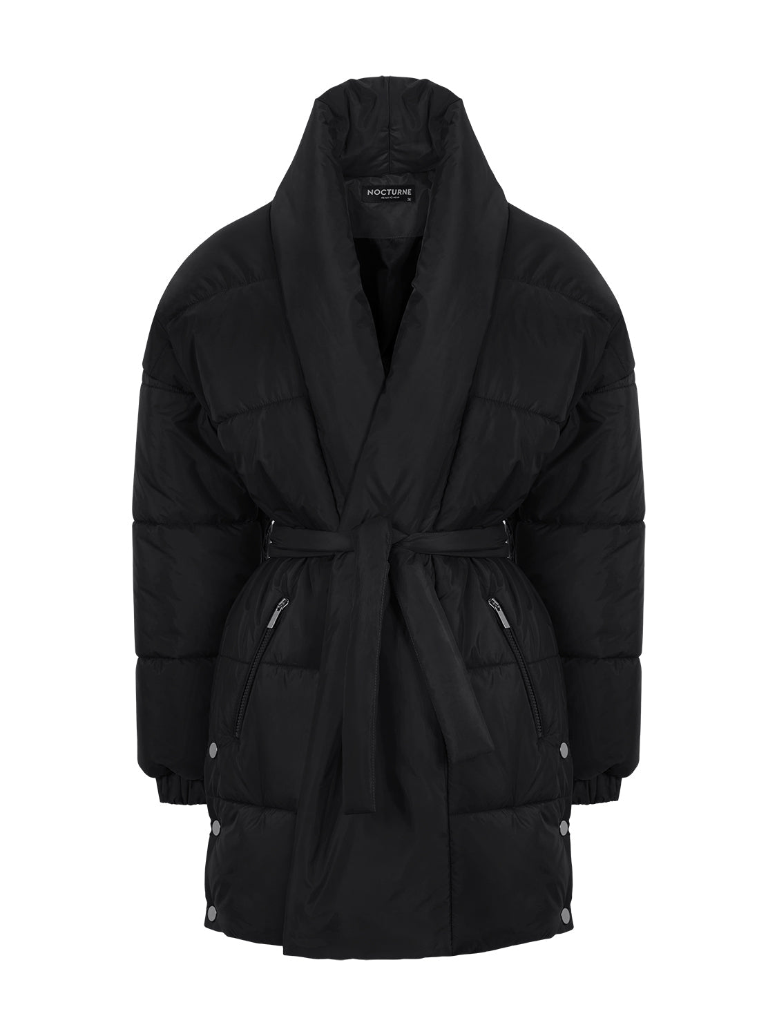 Belted Puffer Jacket