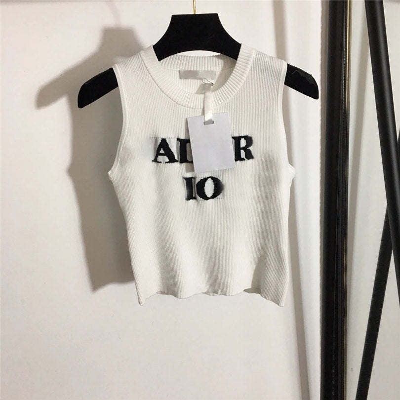 Women Tank Tops Female Summer Vest 2021 New Fashion Casual Letter