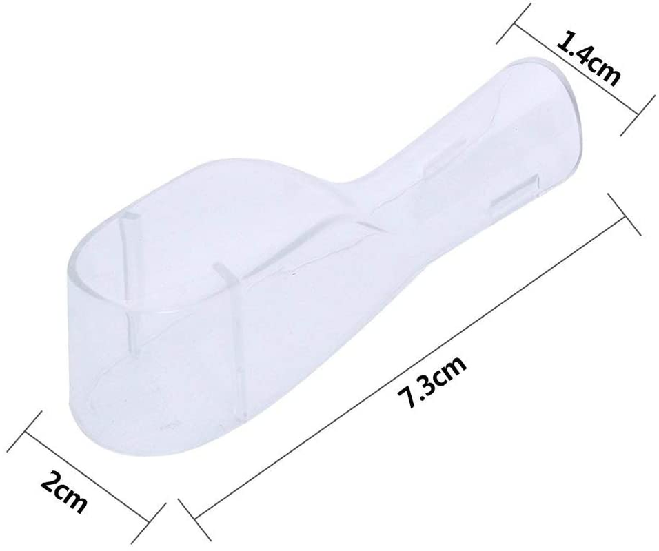 Travel Electric Toothbrush Heads Cover Plastic Protective Cap Case Compatible with Oral-B Long Dual-Heads Replacement Tooth Brush Heads(6 Pack) Clear