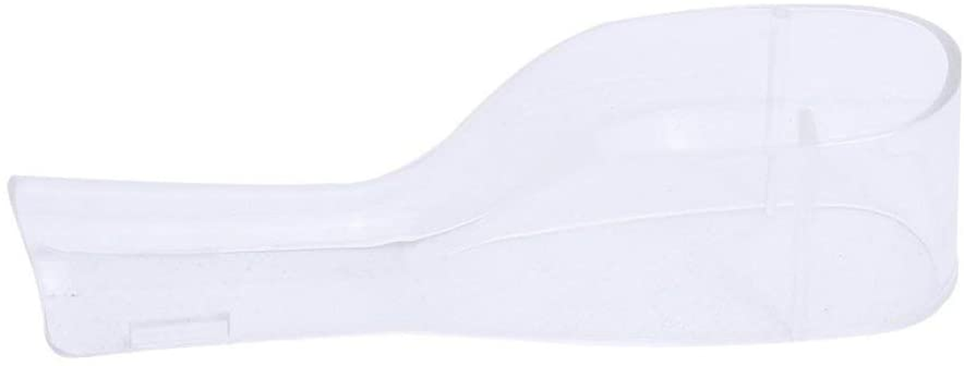 Travel Electric Toothbrush Heads Cover Plastic Protective Cap Case Compatible with Oral-B Long Dual-Heads Replacement Tooth Brush Heads(6 Pack) Clear