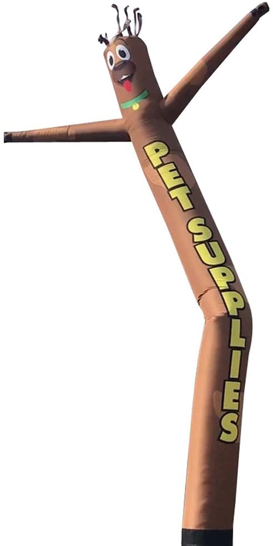 Pet Supplies Store 20 Foot Tall Inflatable Tube Man Air Powered Dancing Guy for Outdoors, Replacement Dancer Only