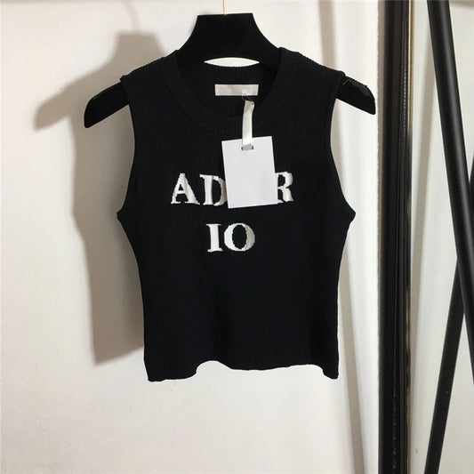 Women Tank Tops Female Summer Vest 2021 New Fashion Casual Letter